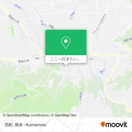 西町地図