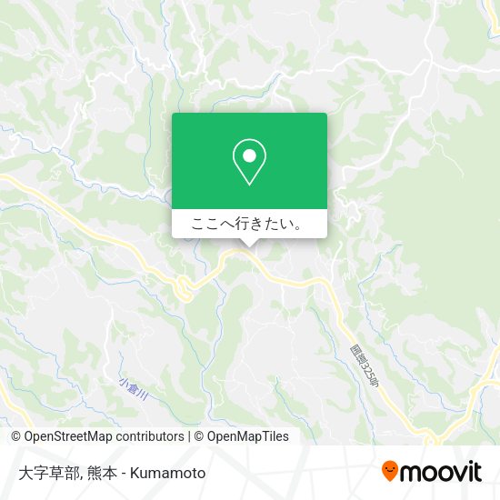 大字草部地図