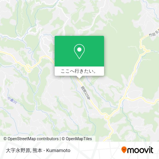 大字永野原地図