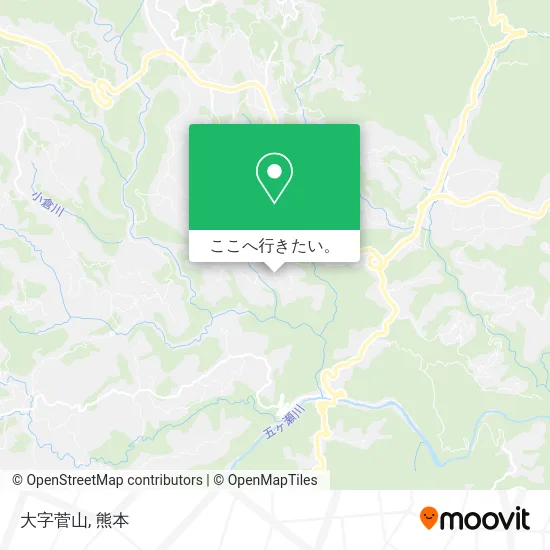 大字菅山地図