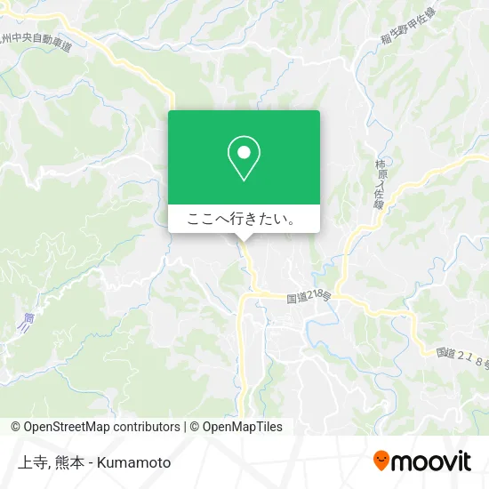 上寺地図