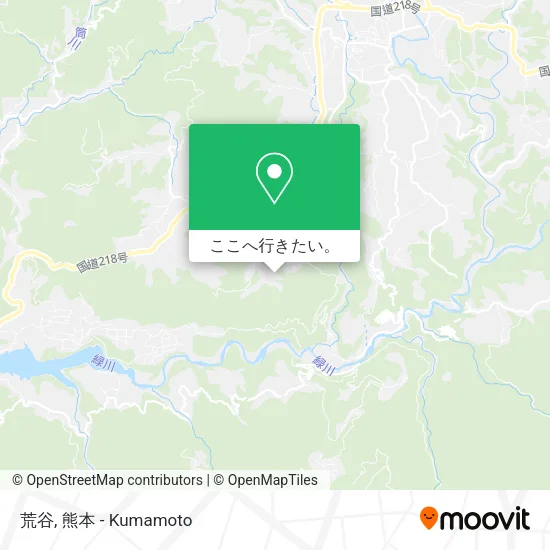 荒谷地図