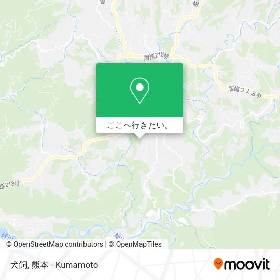 犬飼地図