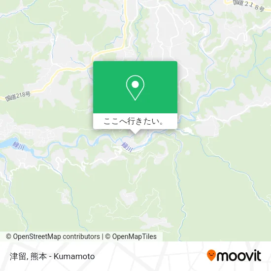 津留地図