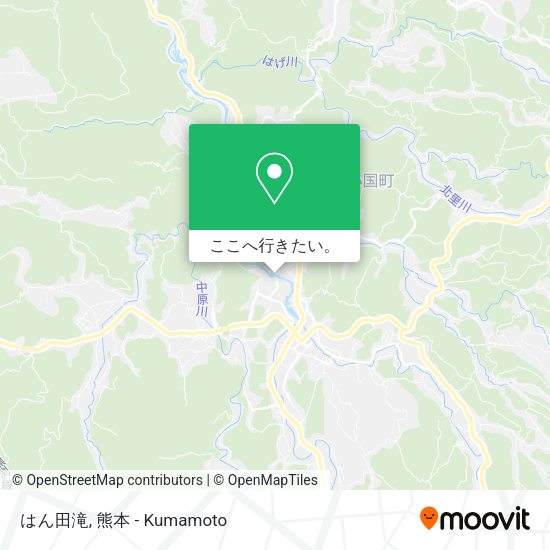 はん田滝地図