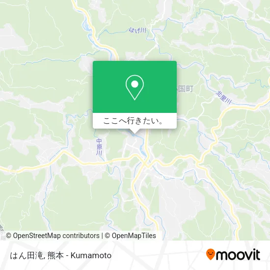 はん田滝地図