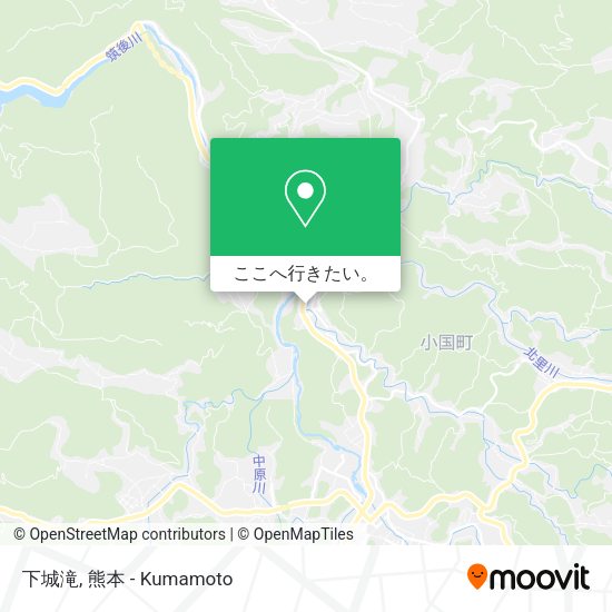 下城滝地図