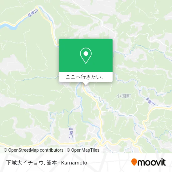 下城大イチョウ地図