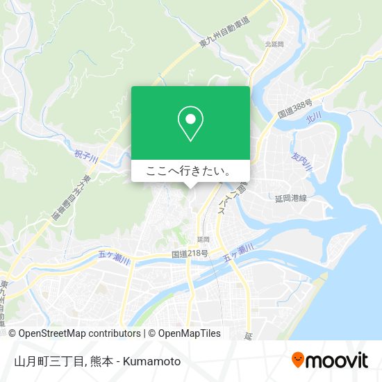 山月町三丁目地図