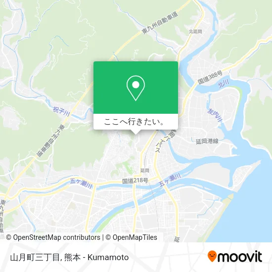 山月町三丁目地図