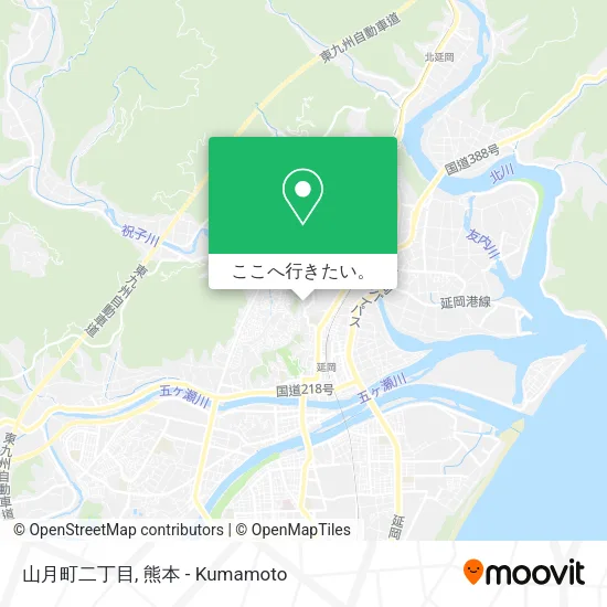 山月町二丁目地図