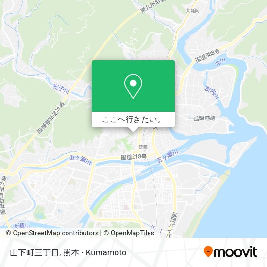 山下町三丁目地図