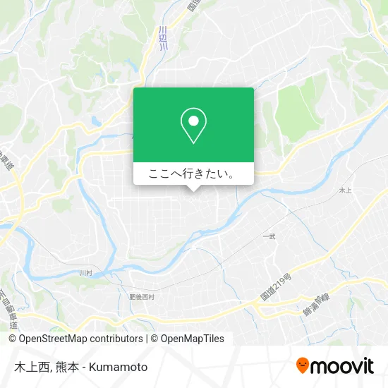 木上西地図
