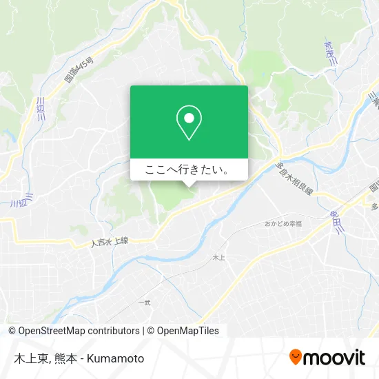 木上東地図