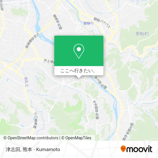 津志田地図