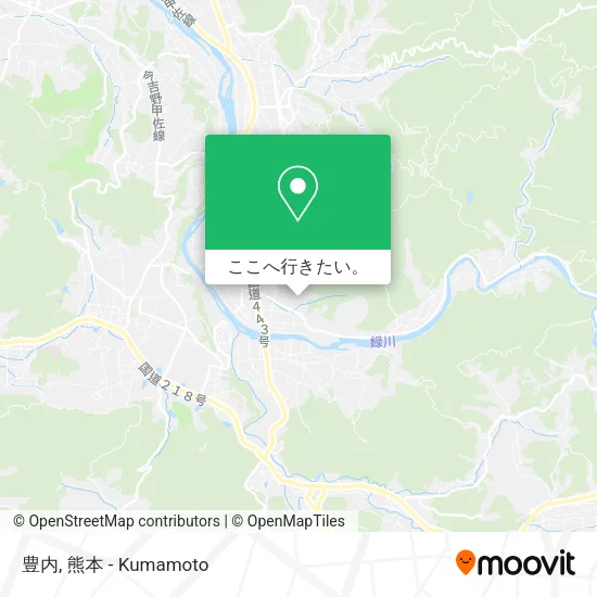 豊内地図