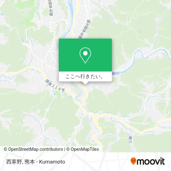 西寒野地図