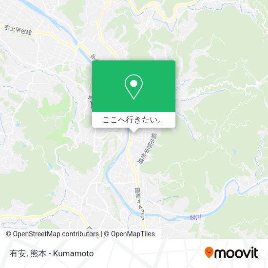 有安地図