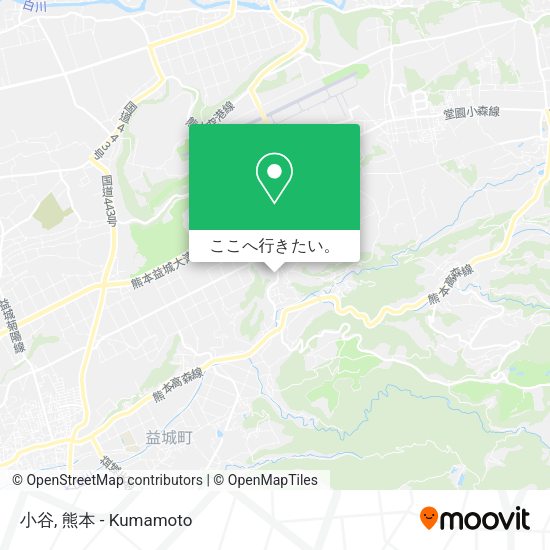 小谷地図