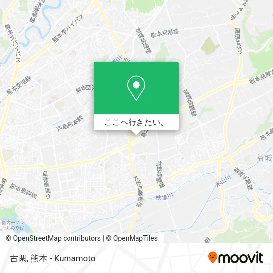 古閑地図