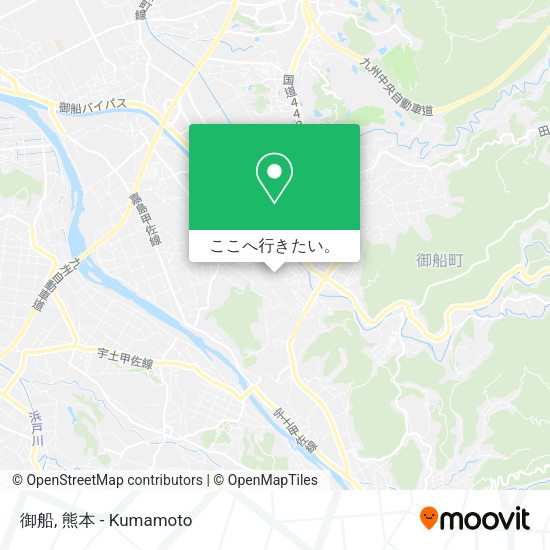 御船地図