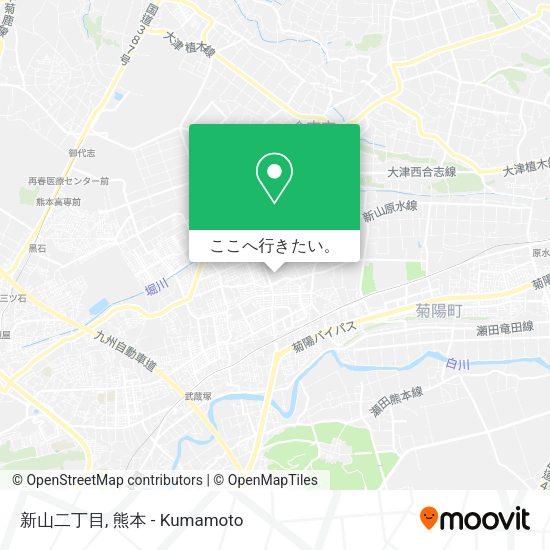 新山二丁目地図