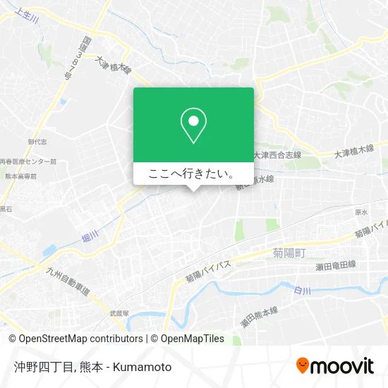 沖野四丁目地図