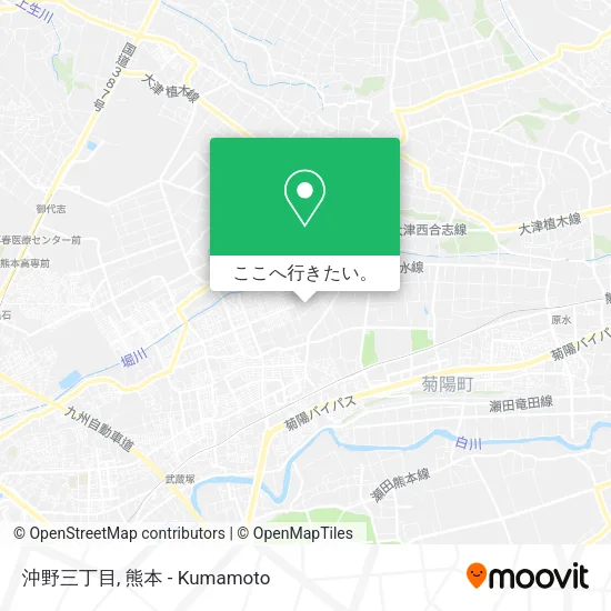 沖野三丁目地図