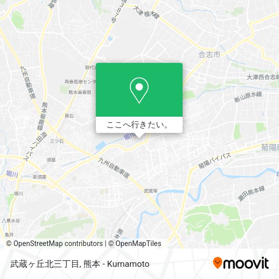武蔵ヶ丘北三丁目地図