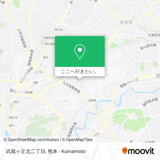 武蔵ヶ丘北二丁目地図