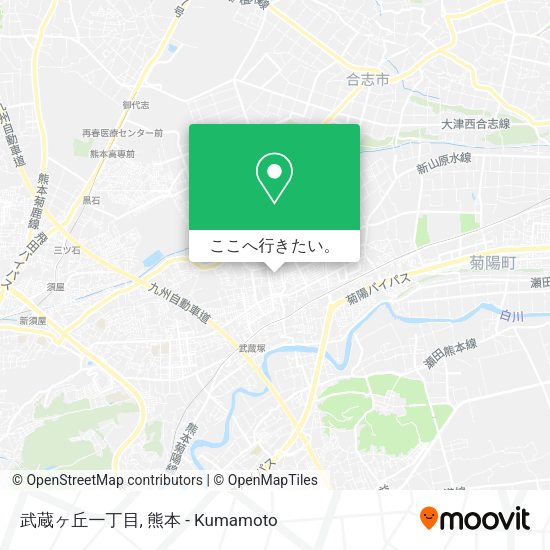 武蔵ヶ丘一丁目地図