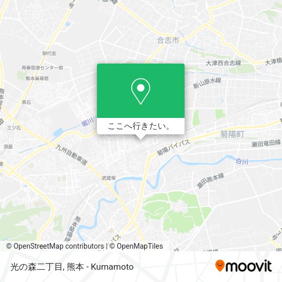 光の森二丁目地図