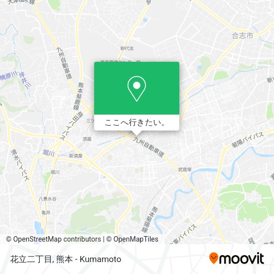 花立二丁目地図