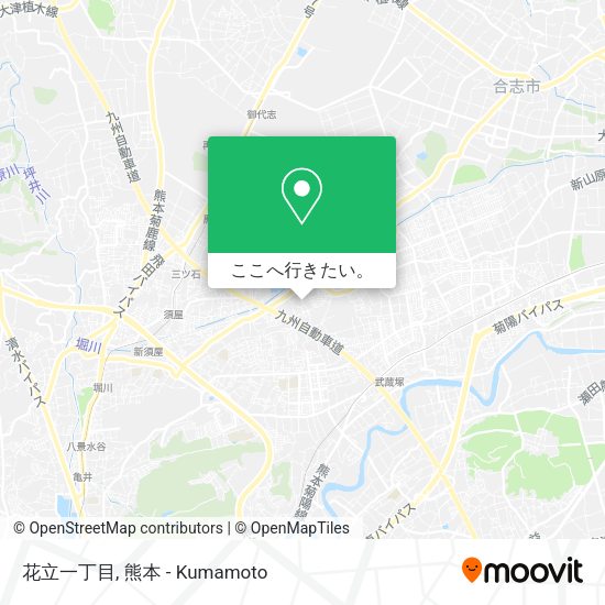 花立一丁目地図
