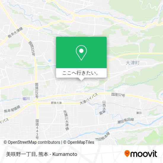 美咲野一丁目地図