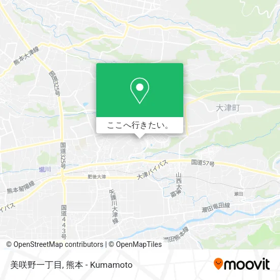 美咲野一丁目地図