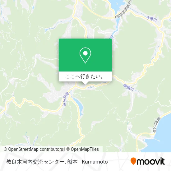 教良木河内交流センター地図