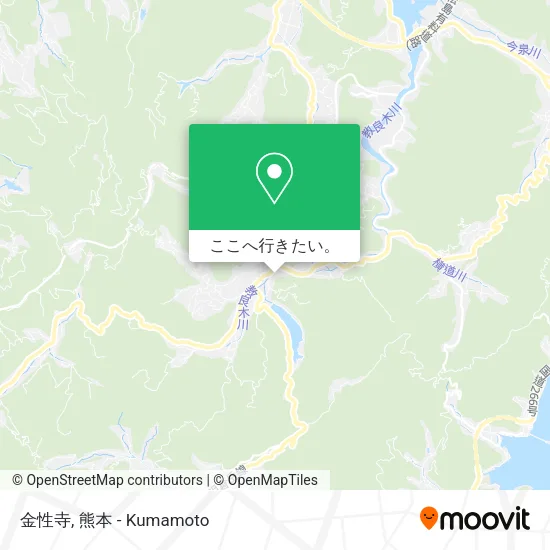 金性寺地図