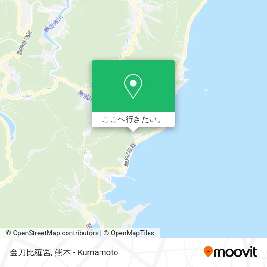 金刀比羅宮地図