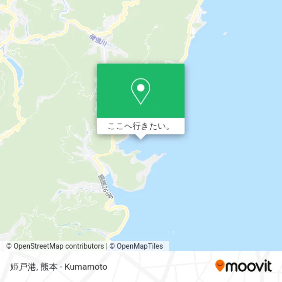 姫戸港地図