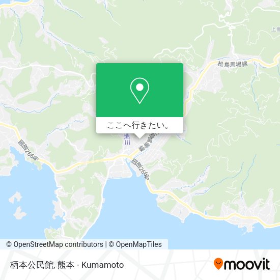栖本公民館地図