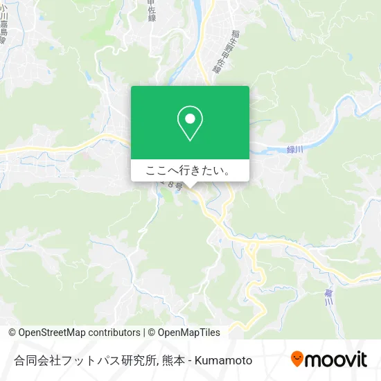 合同会社フットパス研究所地図