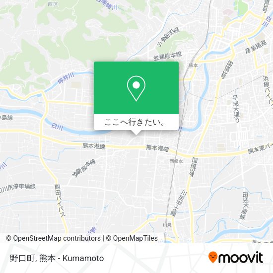 野口町地図