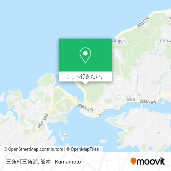三角町三角浦地図