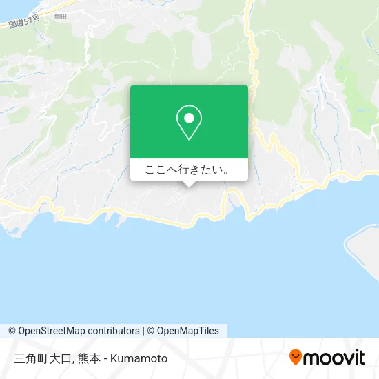 三角町大口地図