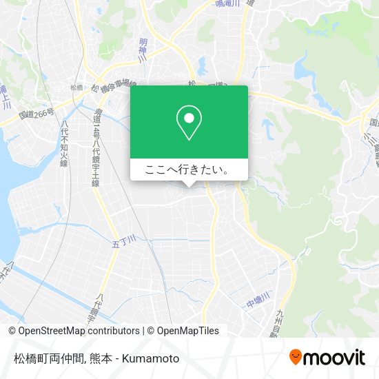 松橋町両仲間地図