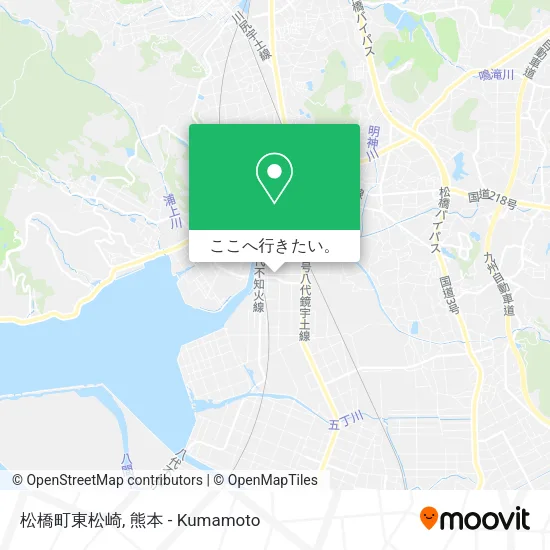 松橋町東松崎地図