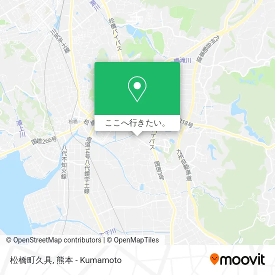 松橋町久具地図