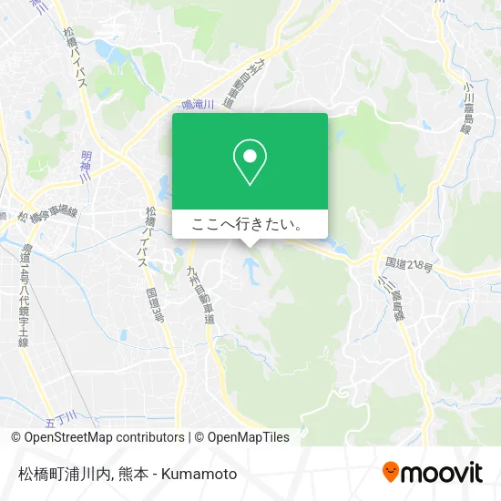 松橋町浦川内地図