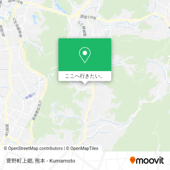 豊野町上郷地図